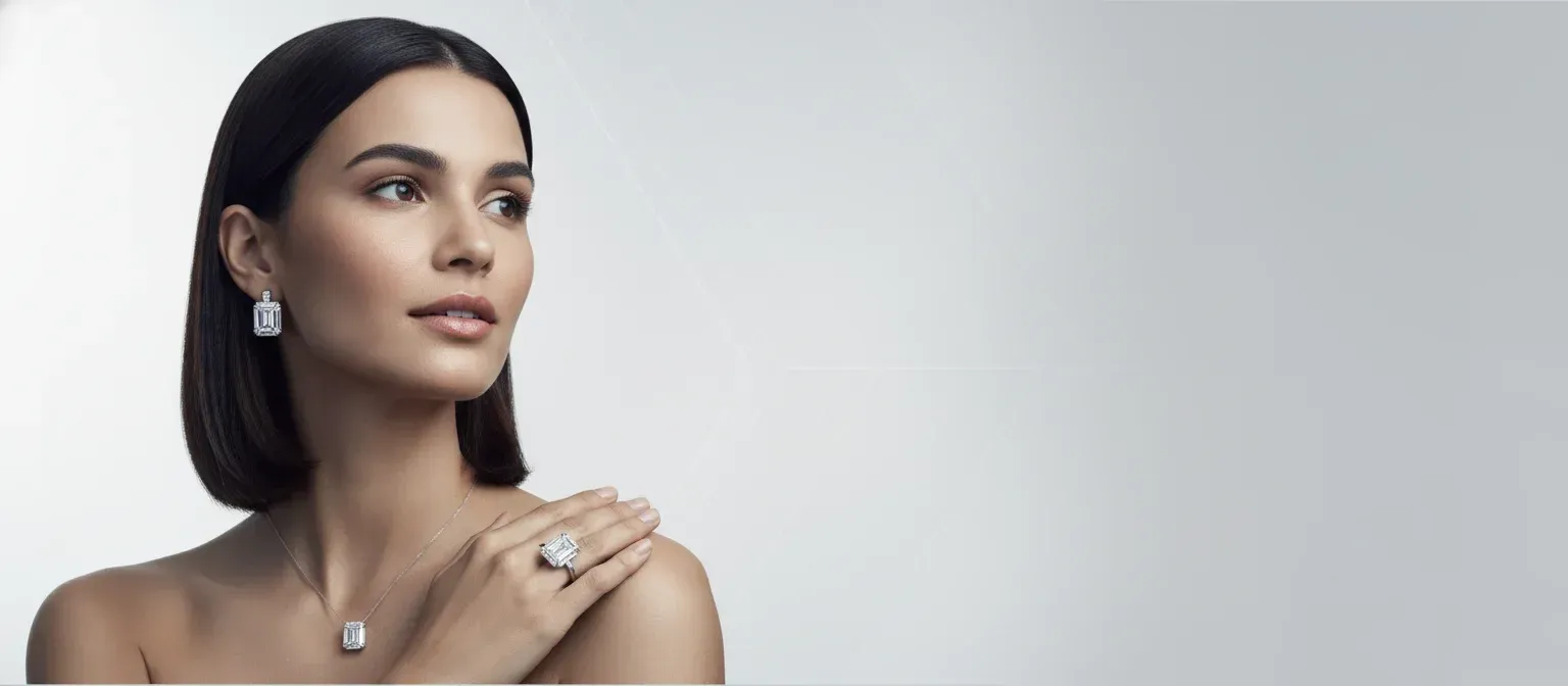 Asscher Lab‑Grown Diamonds