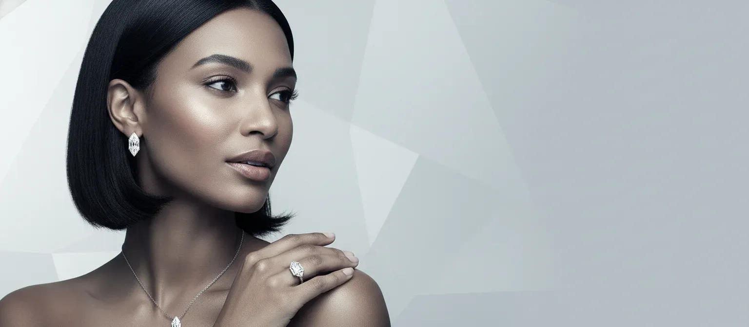 Lozenge Lab‑Grown Diamonds