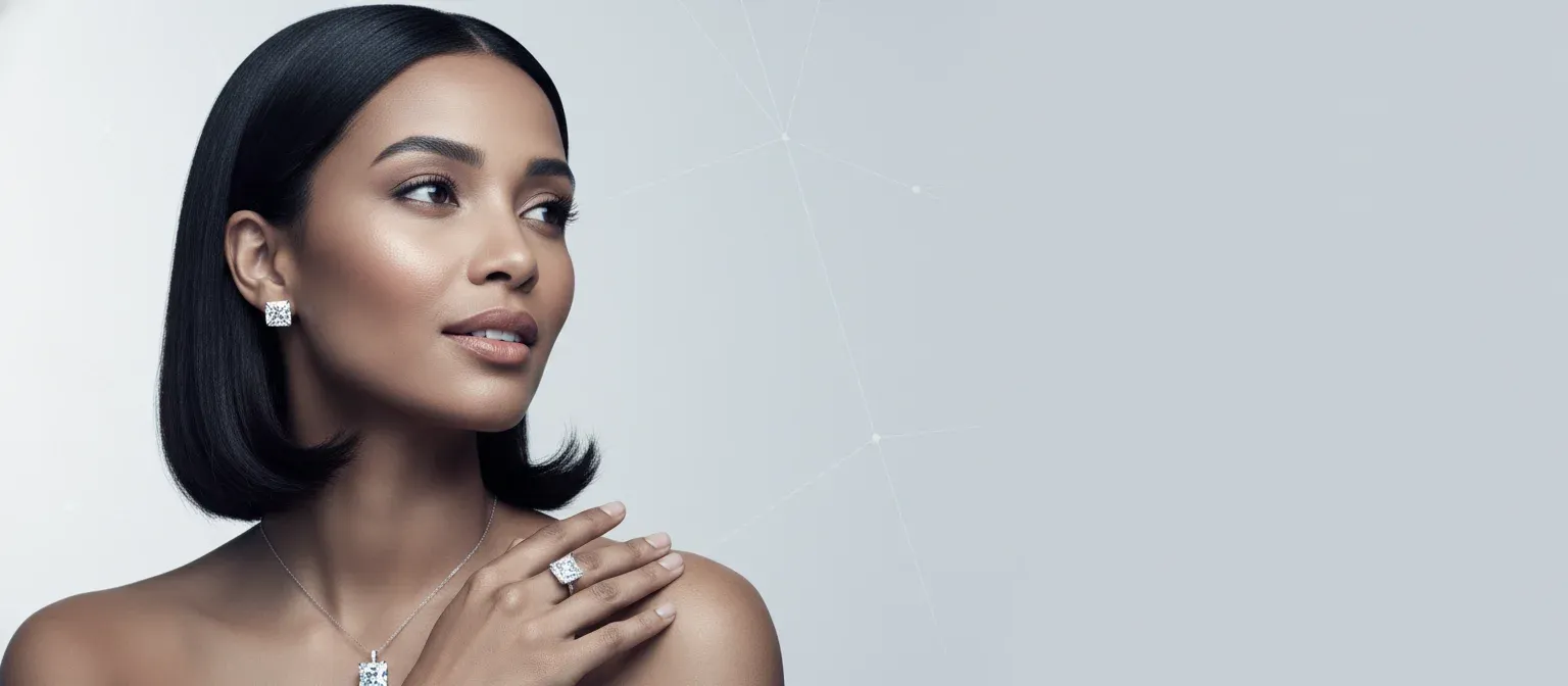 Square Lab‑Grown Diamonds