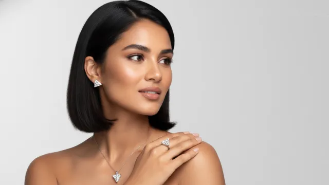 Triangular Lab‑Grown Diamonds