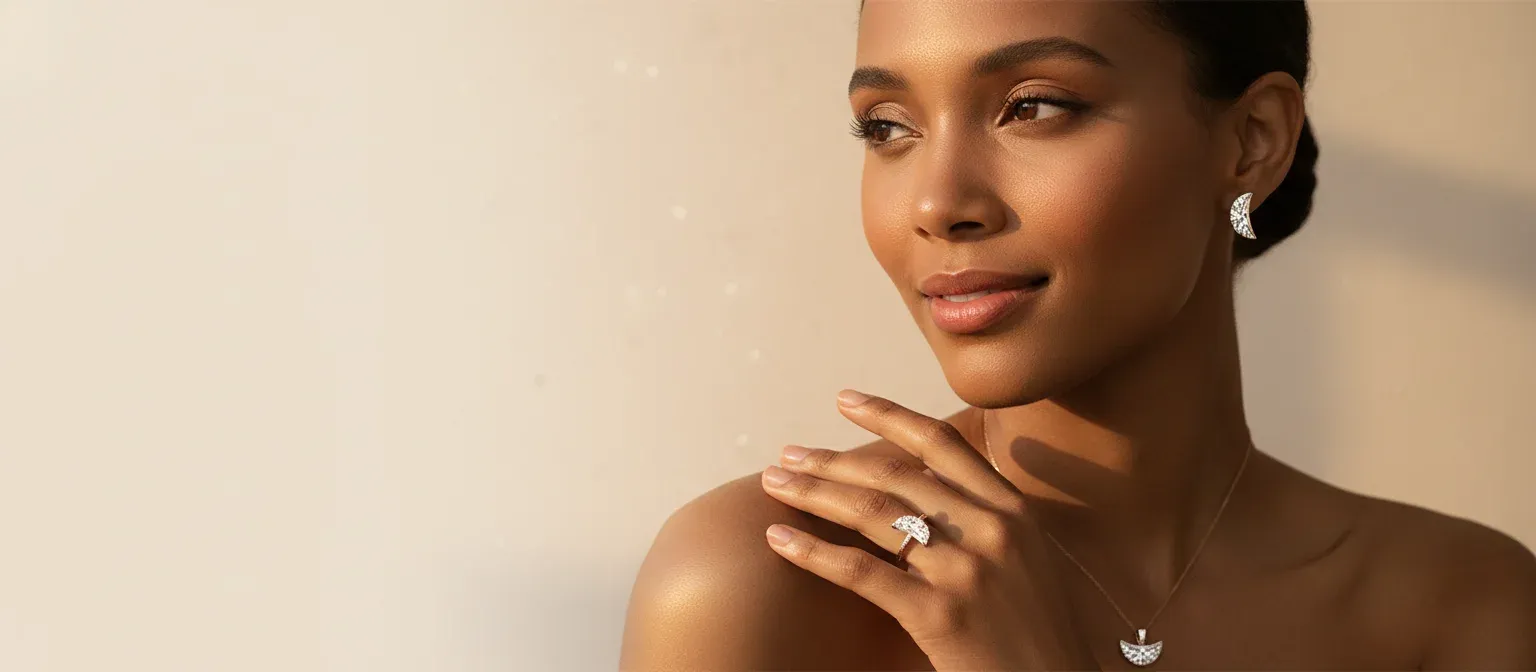 Half Moon Natural Diamonds