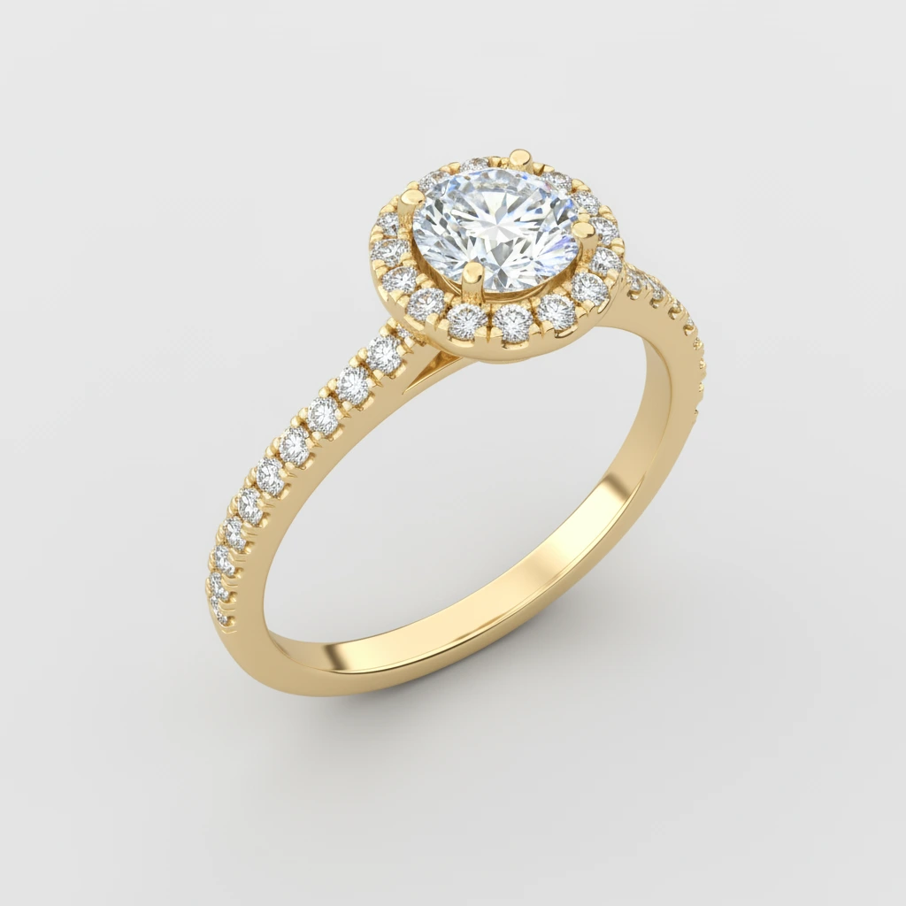 Amour • Solitaire • Marquise • 18K Yellow Gold