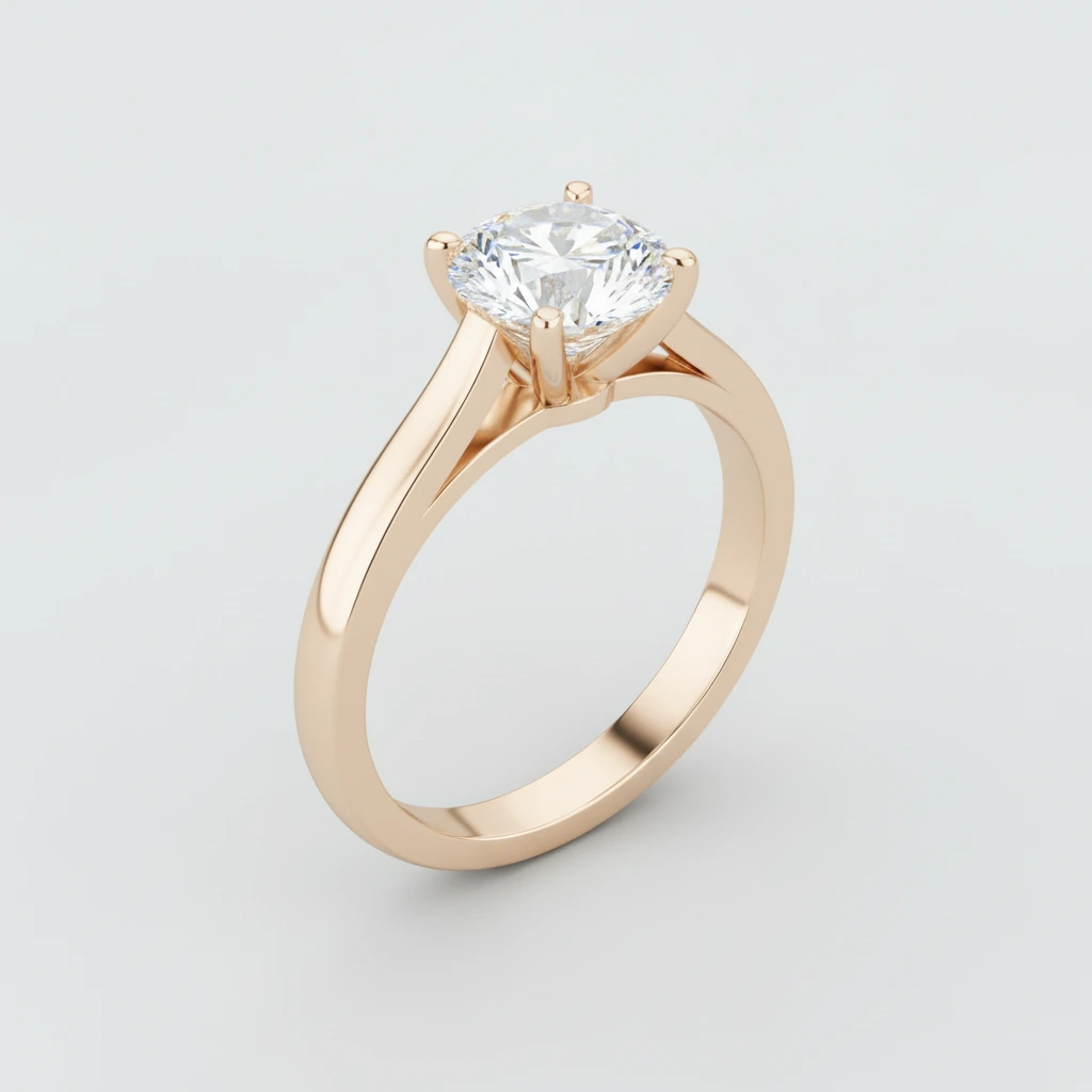 Celeste • Hidden Halo • Cushion • 9K White Gold